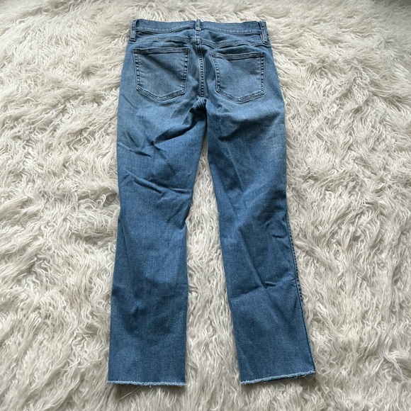 J CREW Vintage‎ Straight Buttons Fly Raw Hem Jeans - Picture 5 of 5